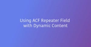 acf repeater