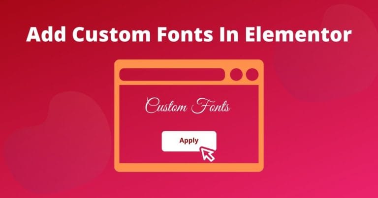 Elementor Custom Fonts 1