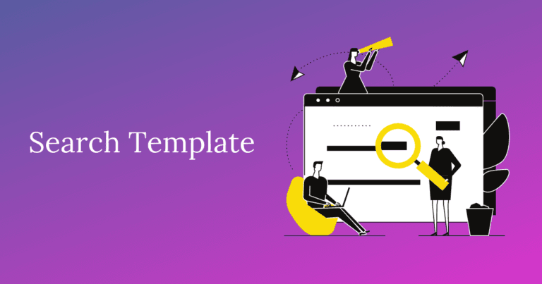 Search Tempate