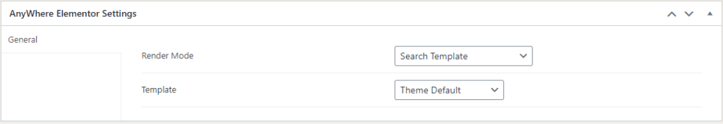 AnyWhere Elementor Settings