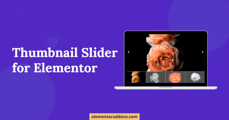 Thumbnail Slider For Elementor