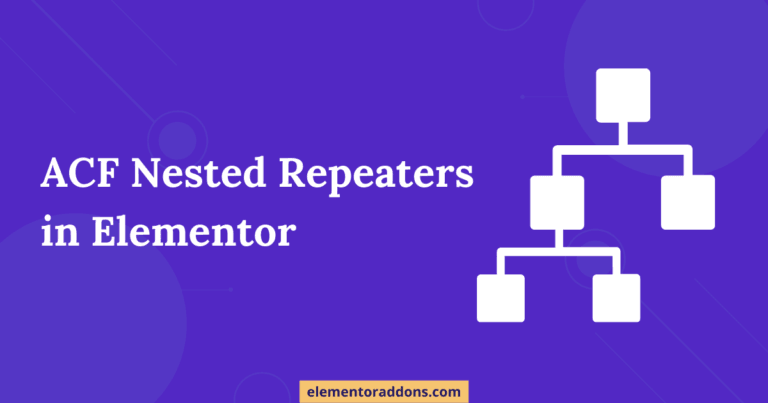 ACF Nested Repeaters