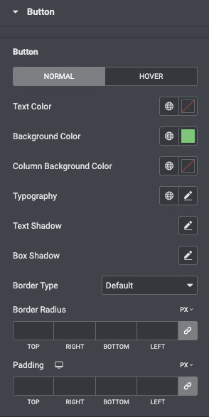 Comparison Table: Button Style Settings
