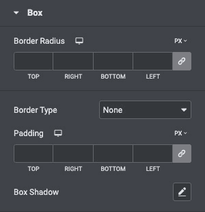 Content Ticker: Box Style Settings