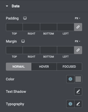 Timeline: Date Style Settings