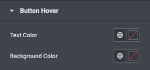 Price Table: Action Button Hover Style Settings