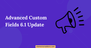 Advanced Custom Field 6.1 Update