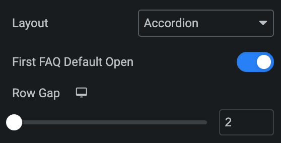 FAQ: Content Accordion Layout Settings