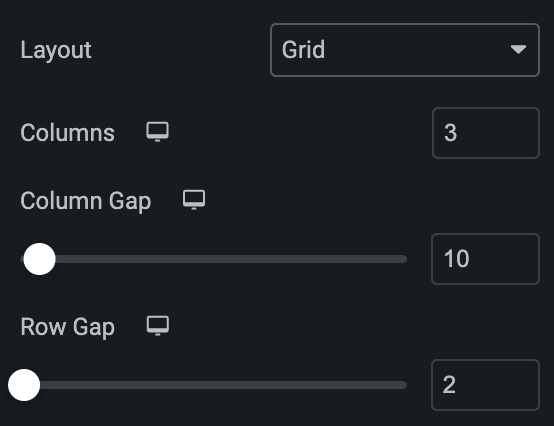 FAQ: Content Grid Layout Settings