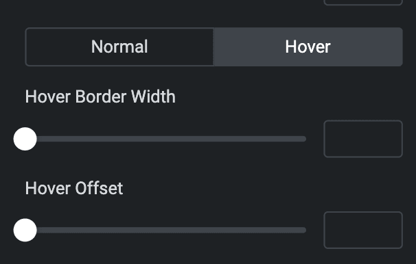 Radial Charts: Layout Settings(Hover)