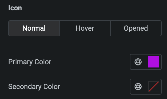 FAQ: Icon Style Settings(Normal)