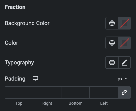 Video Gallery: Carousel Pagination Style Settings(Fraction)