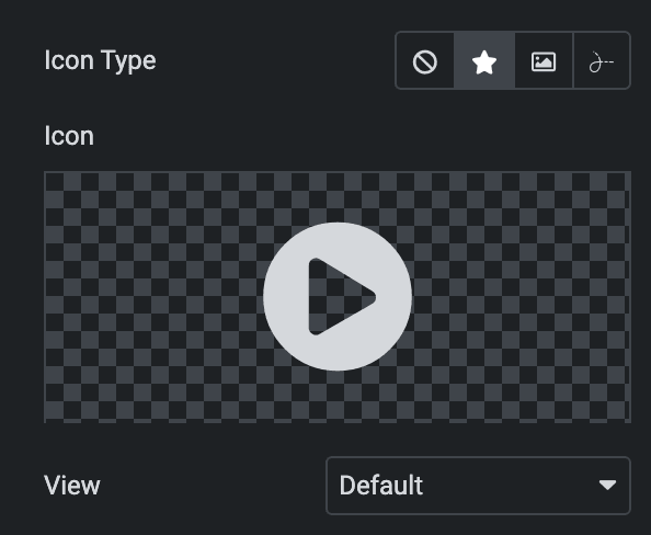 Video Gallery: Icon Settings