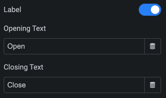 Business Hours: Indicator Label Settings