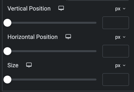 Floating Element: Elements Settings