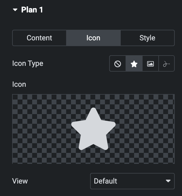 Advanced Price Table: Icon Settings