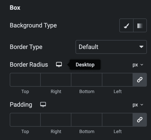 Advanced Price Table: Button Box Style Settings