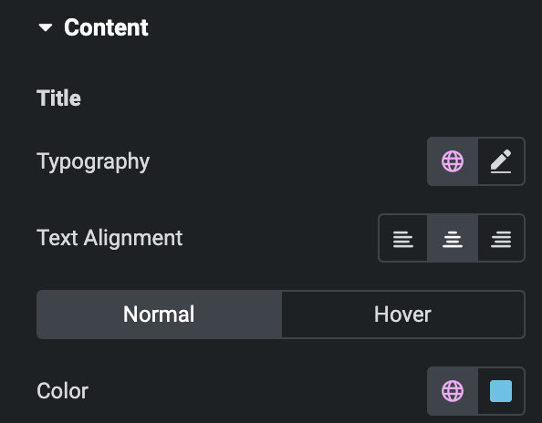 Advanced Price Table: Content Style Settings