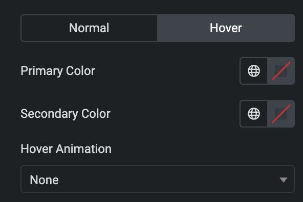 Advanced Price Table: Feature Icon Style Settings(Hover)