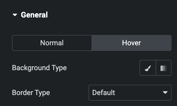 Advanced Button: General Style Settings(Hover)