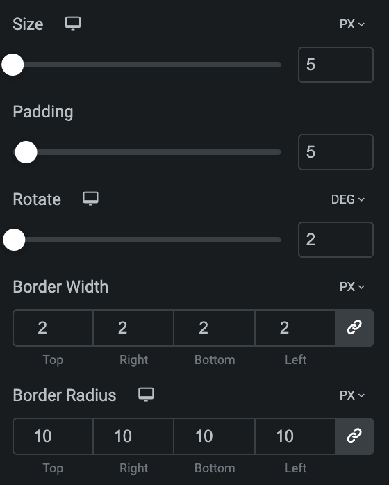 Business Hours: Icon Style Settings