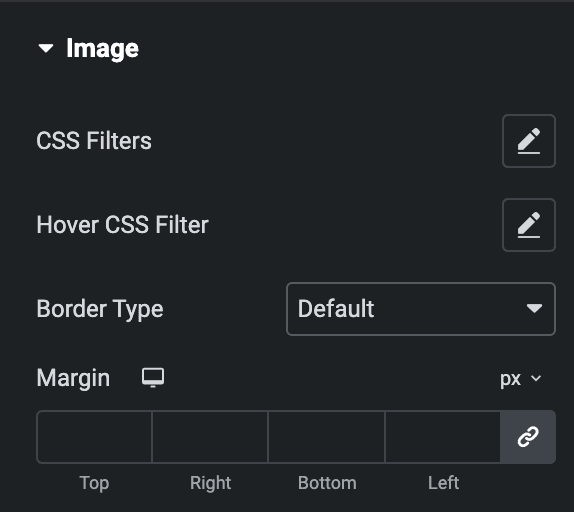 Team Member: Image Style Settings