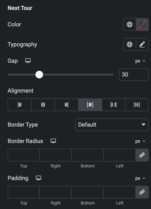 Image Hotspot: Hotspot Tour Style Settings(Next Tour)