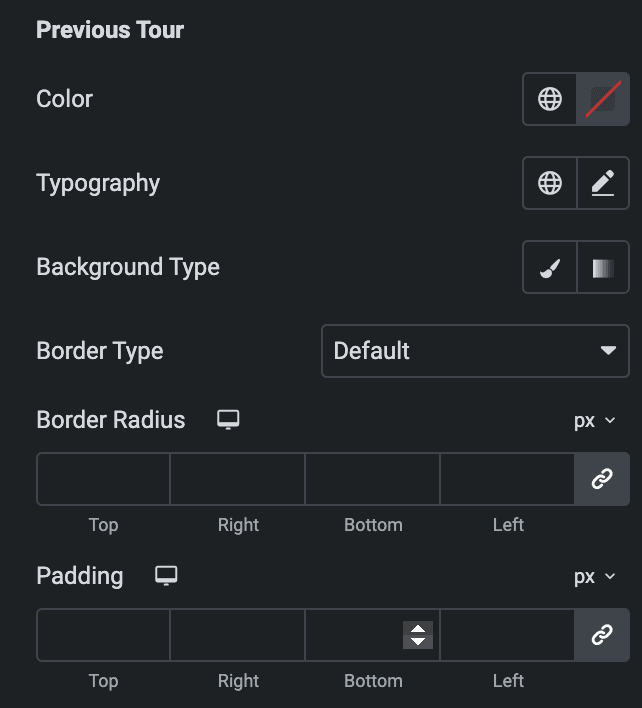 Image Hotspot: Hotspot Tour Style Settings(Previous Tour)