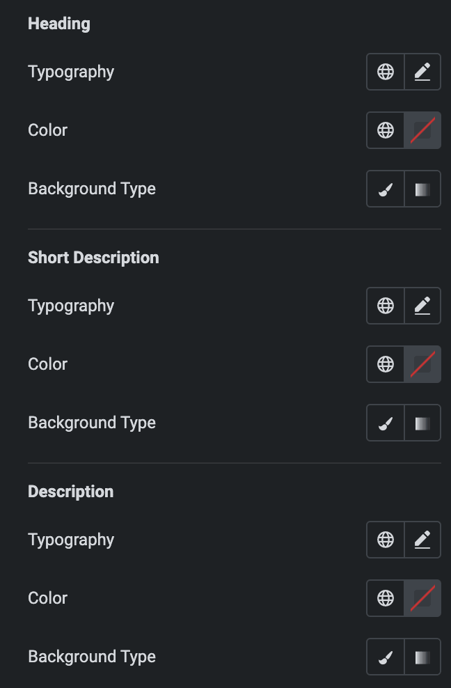 Image Hotspot: Content Style Settings