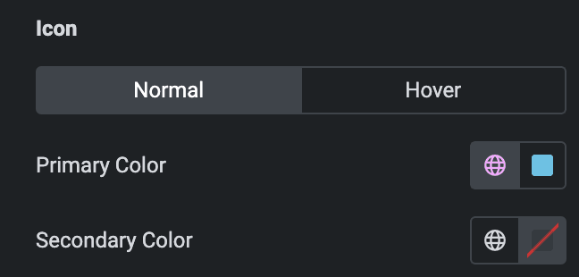 Devices: Icon Style Settings(Normal)