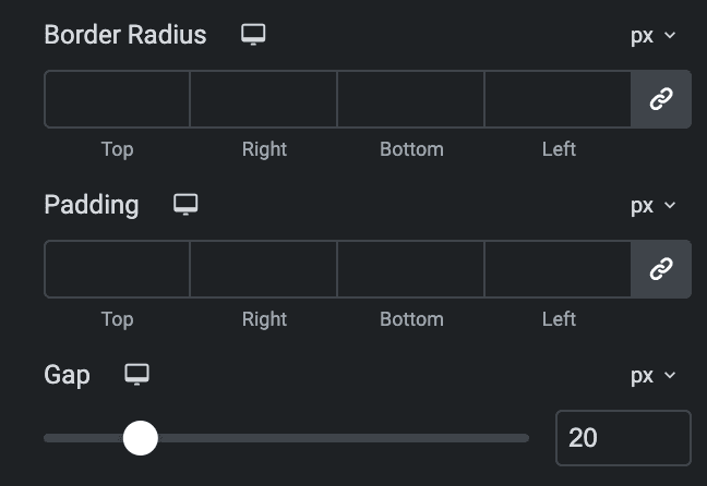 Devices: Content Style Settings