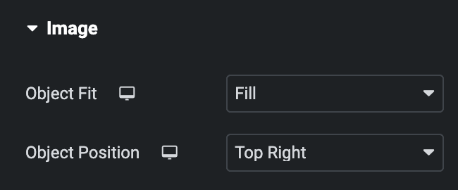 Devices: Image Style Settings