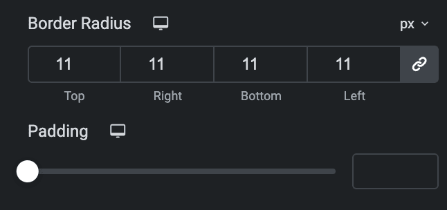 Info Group: Media Style Settings