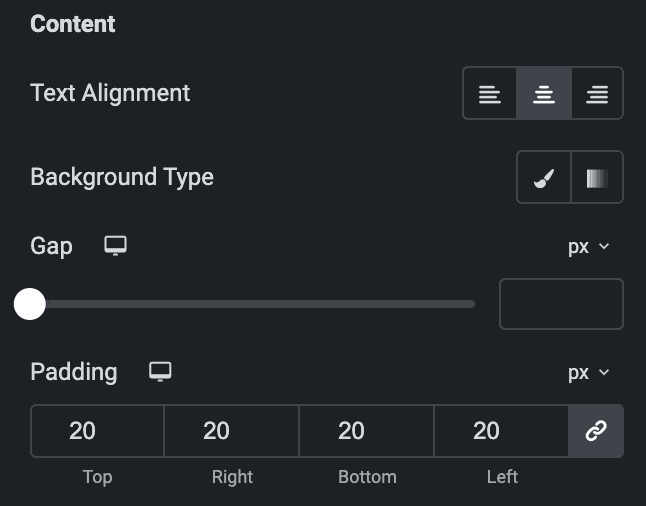 Image Hotspot: Content Style Settings