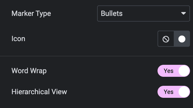 Table Of Content: General Settings