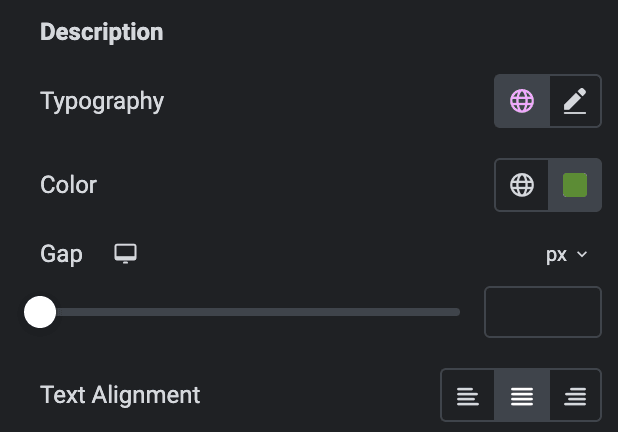 Woo Products: Description Style Settings