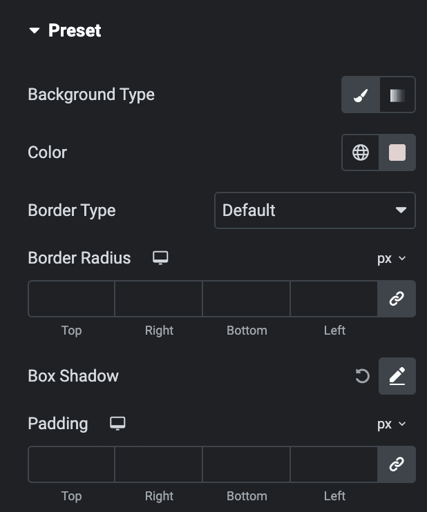 Woo Products: Preset Style Settings