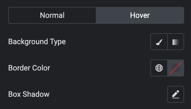 Google Reviews: Container Style Settings(Hover)