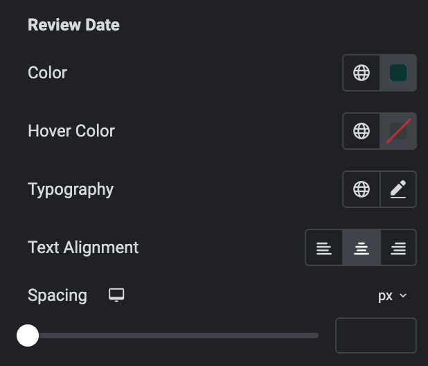 Google Reviews: Review Date Style Settings