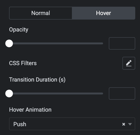 Random Image: Image Style Settings(Hover)